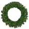24" Pre-Lit Dorchester Pine Artificial Christmas Wreath